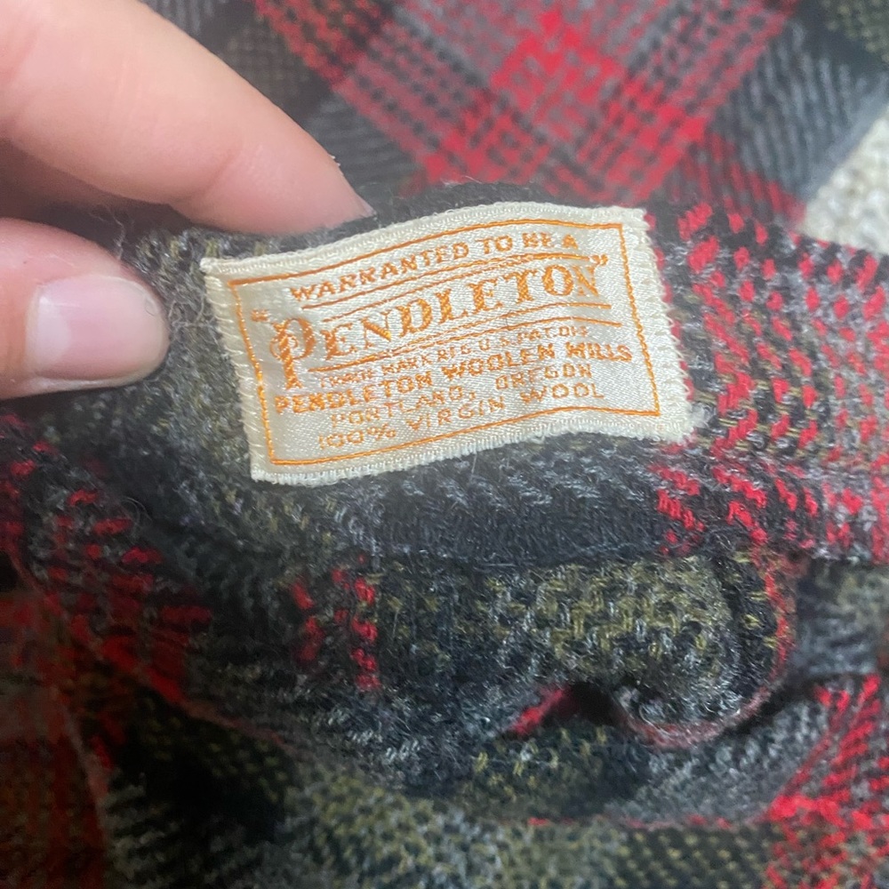 Vintage Pendleton Plaid Pants - image 4